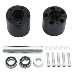 Custom Chrome Rear Wheel Hub Dual Disc Kit Fit For Harley Touring Non ABS 2008 -2024 Black Anodized