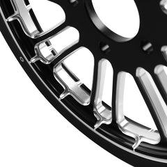 Custom Chrome Rear Wheel Belt Pulley 9 SPOT Sprocket Fits For Harley Touring 2008-2024 non ABS