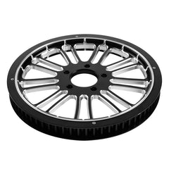 Custom Chrome Rear Wheel Belt Pulley 9 SPOT Sprocket Fits For Harley Touring 2008-2024 non ABS