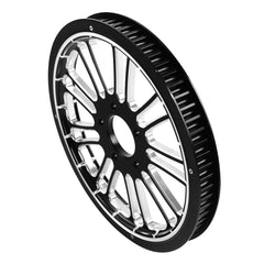 Custom Chrome Rear Wheel Belt Pulley 9 SPOT Sprocket Fits For Harley Touring 2008-2024 non ABS