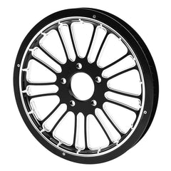 Custom Chrome Rear Wheel Belt Pulley 9 SPOT Sprocket Fits For Harley Touring 2008-2024 non ABS