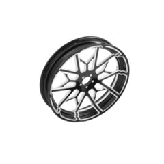 Custom Chrome 18×3.5" Front Wheel Rim Fits For Harley Touring Glide 08-24 Non ABS Black Knight
