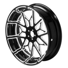 Custom Chrome 18"×5.5" Billet Rear Wheel Rim Fits For Harley Touring Glide 08-24 Non ABS Black