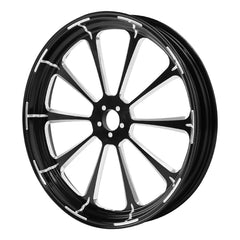Custom Chrome 21×3.5" Front Wheel Rim Fits For Harley Touring Glide 08-24 Non ABS Black Dalia