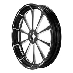 Custom Chrome 21×3.5" Front Wheel Rim Fits For Harley Touring Glide 08-24 Non ABS Black Dalia