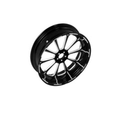 Custom Chrome 18"×5.5" Black Billet Rear Wheel Rim Fits For Harley Touring Glide 08-24 Non ABS