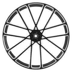 Custom Chrome 26×3.5" Prism Black Anodized Front Wheel Rim Fits For Harley Touring Glide 2008-2024