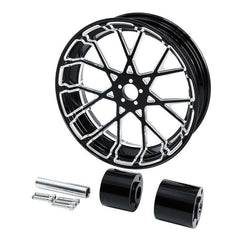 Custom Chrome 18"×5.5" Rear Wheel Rim Fit For Harley Touring FLTR/FLHT/FLHR/FLHX Non ABS 08-24