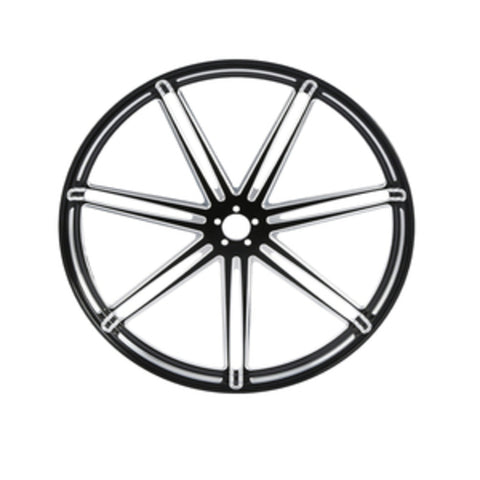 Custom Chrome 30×3.5" Black Anodized Front Wheel Rim The Vee Fits For Harley Touring 2008-2024