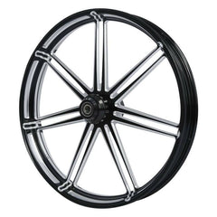 Custom Chrome 30×3.5" Black Anodized Front Wheel Rim The Vee Fits For Harley Touring 2008-2024