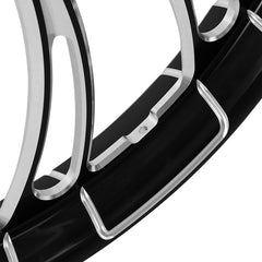 Custom Chrome 30×3.5" Black CNC Front Wheel Rim Hub &Single Disc Fit For Harley Touring Custom