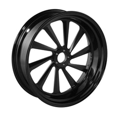 Custom Chrome 18×5.5" Rear Wheel Rim Black Billet 10 Spokes Fit For Harley Touring Glide 08-up