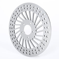 Custom Chrome 11.8" Front Left Brake Rotor Chrome Fits For Harley Touring Street Road Glide 2008-2023