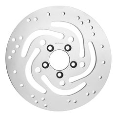 Cutsom Chrome 11.5" Front Left Brake Rotor Fits Harley Touring 2000-2007 XL&XR 2000-2013 Softail 2000-2014