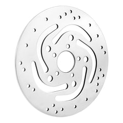 Cutsom Chrome 11.5" Front Left Brake Rotor Fits Harley Touring 2000-2007 XL&XR 2000-2013 Softail 2000-2014