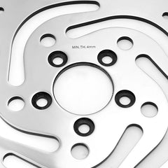 Custom Chrome 11.5"Rear Right Brake Rotor Fit For Harley Touring 2000-2007 Dyna & Softail 2000-2017