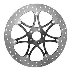 Custom Chrome 15" Front Brake Rotor Fit For Harley Touring 2008+ Dyna 2006-2017 Softail 2015+ XL 2014+