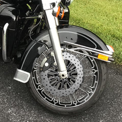 Custom Chrome 11.8"Front Brake Rotor Fit For Harley 2014+ XL /2006-2017 Dyna/2015+ Softail/08+ Touring