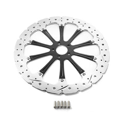Custom Chrome 18" Front Brake Rotor Fit For Harley Touring 2008+ Softail 2015+ Dyna 2006-2017 XL 2014+