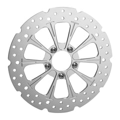 Custom Chrome 11.5"Rear Brake Rotor Fit For Harley Dyna & Softail 2000-2017 Touring 2000-07 XL 2000-2010