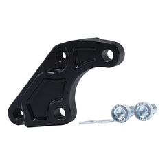 Custom Chrome 15" Front Left LH Rotor Brake Caliper Adapter Bracket Fit For Harley