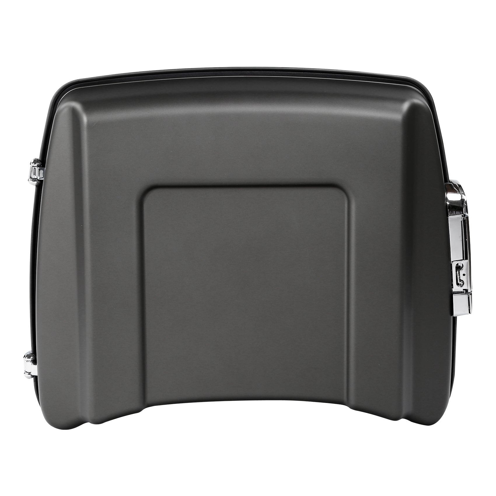 HR3 Industrial Gray Denim 5.5" Razor Style Touring Trunk Luggage For 14-24 Harley Touring