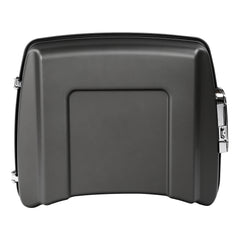 HR3 Industrial Gray Denim 5.5" Razor Style Touring Trunk Luggage For 14-24 Harley Touring