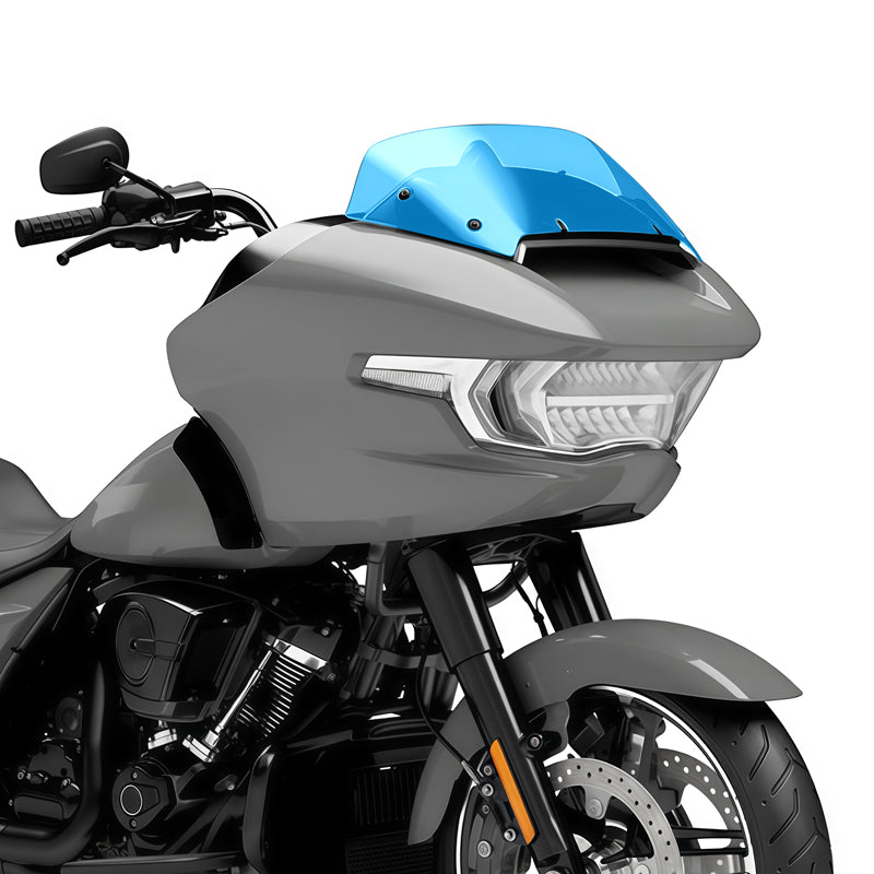 HR3 Blue Windshield Fit For Harley Road Glide 2023-2025