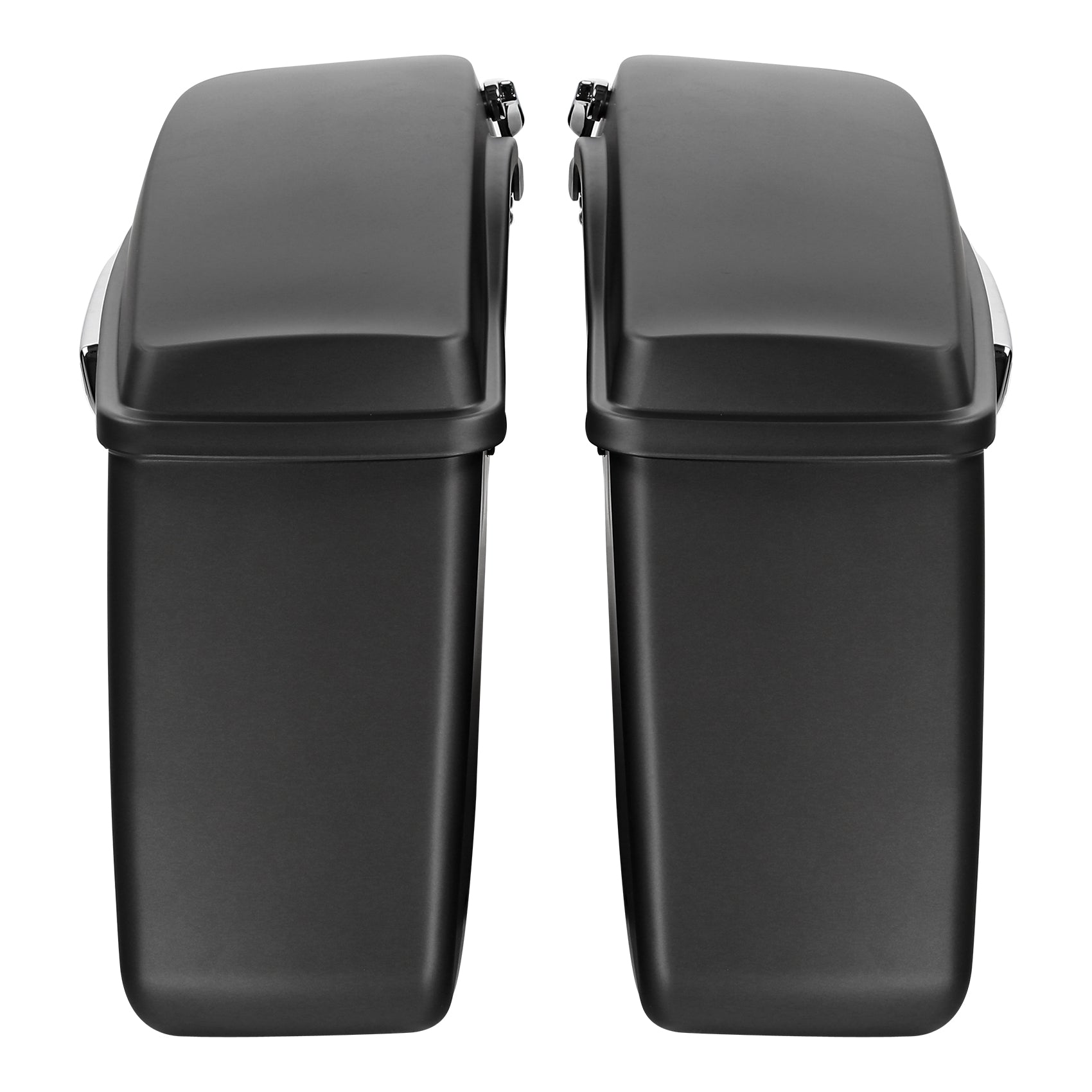 HR3 Industrial Gray Denim Hard Saddlebags (Regular) For 14-23 Harley Touring