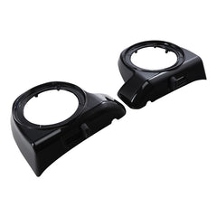 HR3 Vivid Black Lower Fairing Speaker Pods For Harley Touring Models 2014-2024