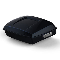 HR3 Mako Shark Fade 10.7" Chopped Style Touring Trunk Luggage For Harley Touring 2014-2024