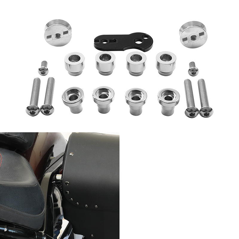 C.C. RIDER Saddlebags Mount Kits Fit For Harley Breakout Fat Bob 2018-2024