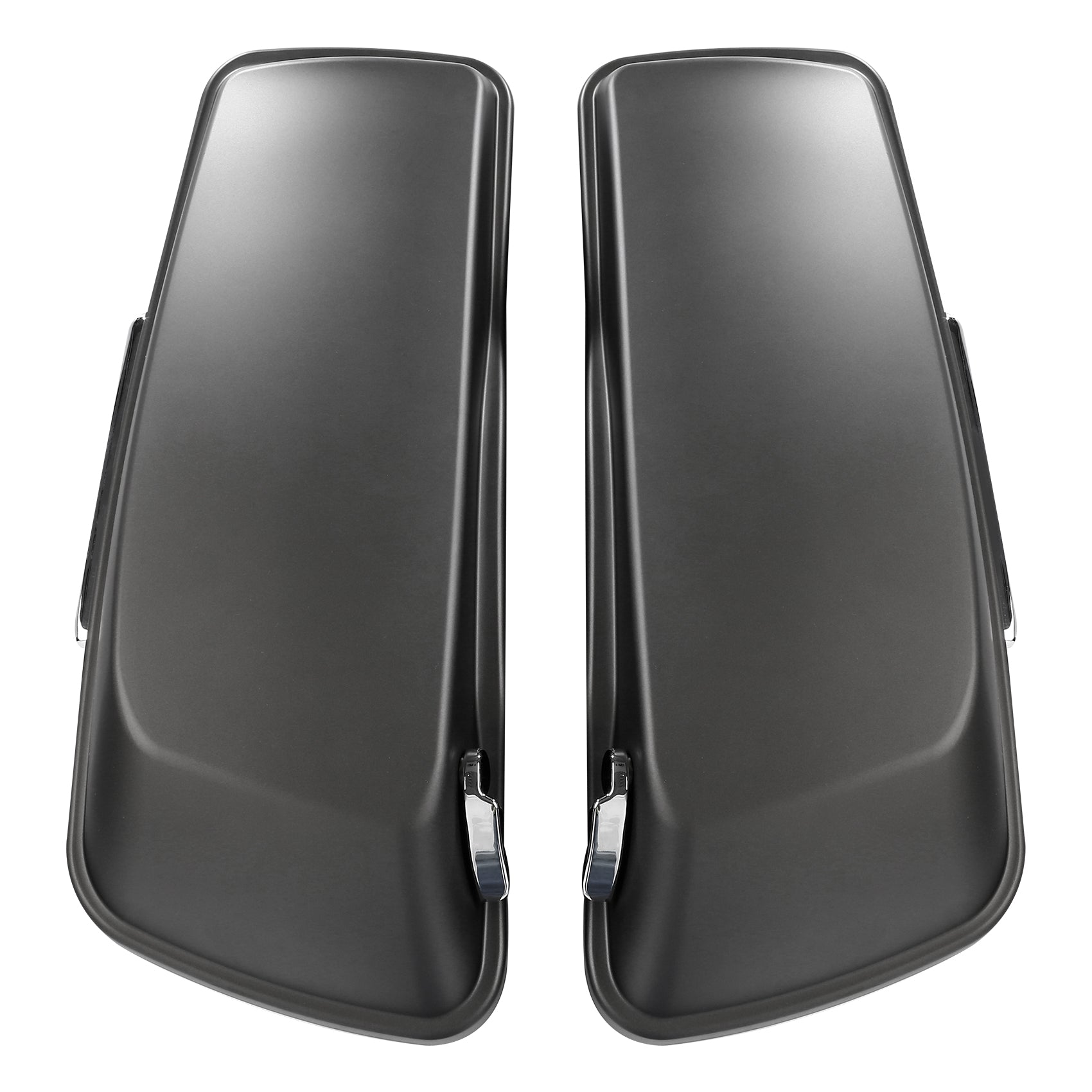 HR3 Industrial Gray Denim Hard Saddlebags (Regular) For 14-23 Harley Touring