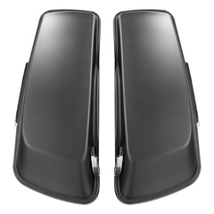 HR3 Industrial Gray Denim Hard Saddlebags (Regular) For 14-23 Harley Touring