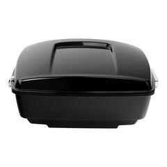 HR3 Vivid Black 13.7" King Size Touring Trunk Luggage For 14-24 Harley Touring