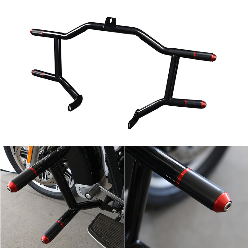 CUSTOM CHROME Front Highway Engine Guard Crash Bar Fit For Harley Touring '09-'24