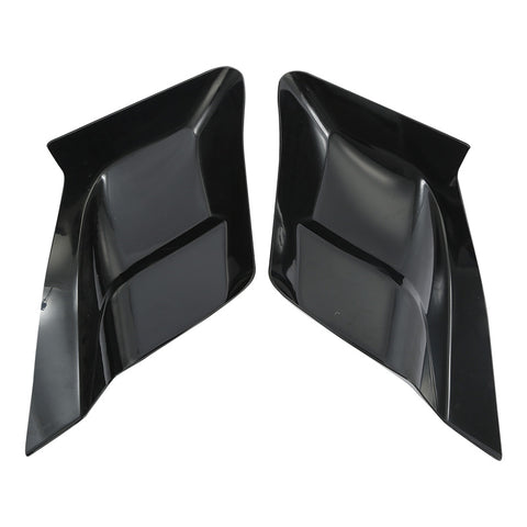 Custom Chrome Pair Stretched Side Fairing Cover Panel Unpainted Fit For Harley Touring 2014-up