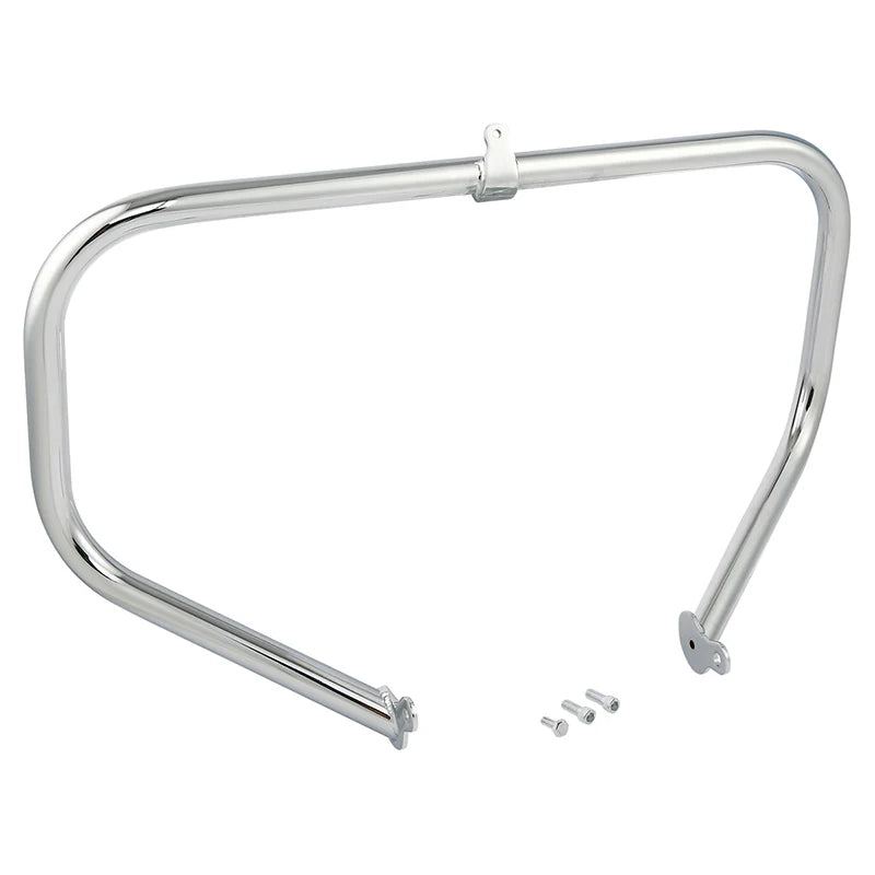 HR3 Black Chrome Engine Guard Highway Crash Bar Fit For Harley Touring Road Glide 09-23