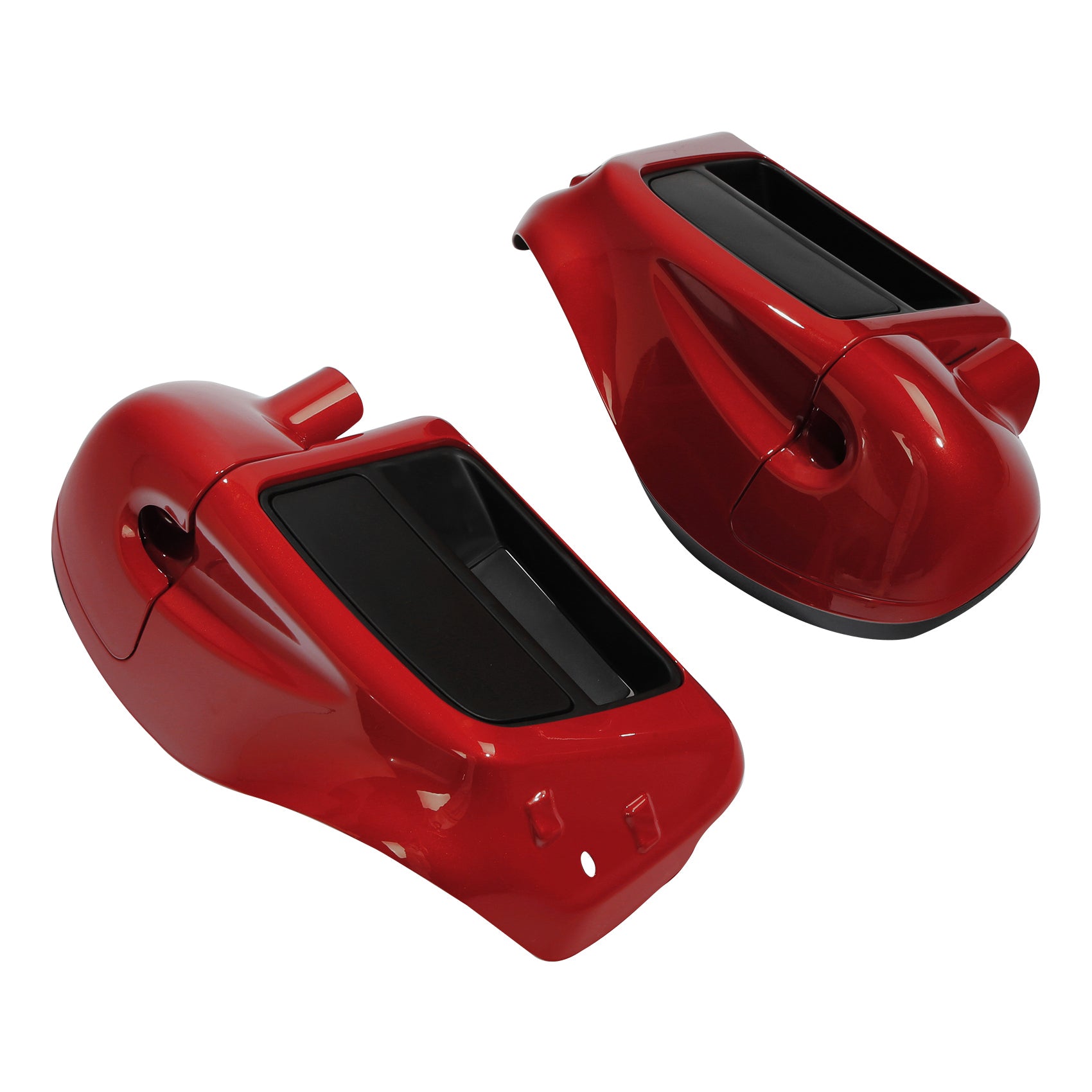 HR3 Wicked Red Vented Lower Fairing Kit For Harley Touring models 2014-2024