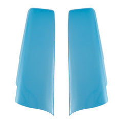 HR3 Sky Blue / Sand Gold Saddlebag Filler Strips For Harley Touring Models 14-24