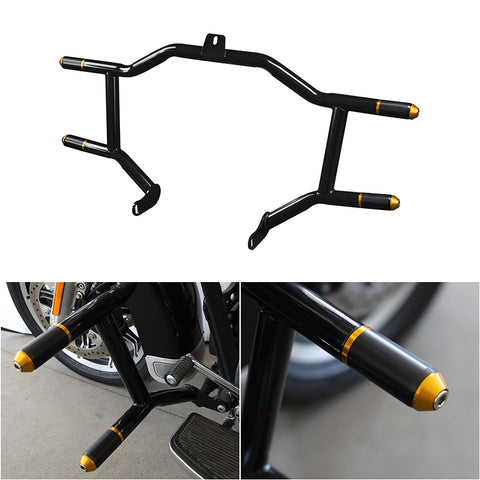 CUSTOM CHROME Front Highway Engine Guard Crash Bar Fit For Harley Touring '09-'24
