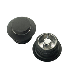 Custom Chrome Chrome Billet Aluminum Pop-Up Gas Cap Set Fit For Harley 96-Up Model