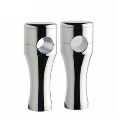 Custom Chrome Chrome 4" Smooth Handlebar Top Risers Fit For 1" Handlebars Clamping