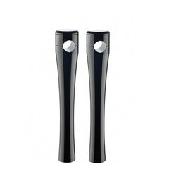 Custom Chrome 10" Smooth Handlebar Top Risers Chrome Black Fit For 1" Handlebars Clamping