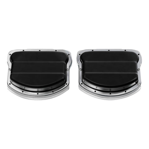 Engraved Evo Rocker Boxes Custom Chrome Panhead Valve Rocker Boxes Top Covers Black Fit For Evol ...