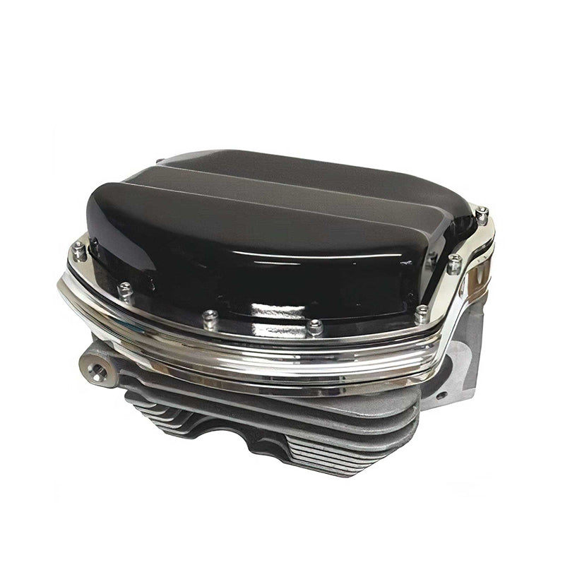 Custom Chrome Black Rocker Boxes Fit For Harley RevTech 115 - and 125 ...