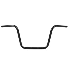 Santee 1" Ape Hanger Bar 12" Rise Handlebar Knurled & Pre-drilled Matte Black Fits For Harley