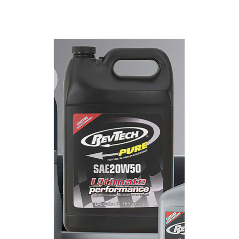 RevTech Pure Advanced Motorcycle Lubricant Oil Sae 20W50 6-1 Gallon/Case