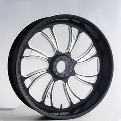 RevTech 18"×5.5" Midnight Rear Wheel Rim 5 Spoke Fit For Harley Touring Models 2008-Up