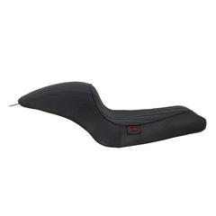 Custom Chrome Tuck & Roll La Linea Café Seat Fit For Harley Sportster XL 04-Up 3.3 Gallon Tank